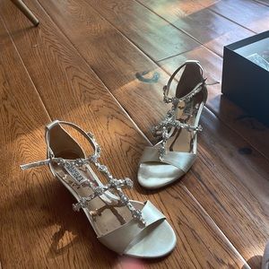 Badgley Mischka Terry Wedge Sandal